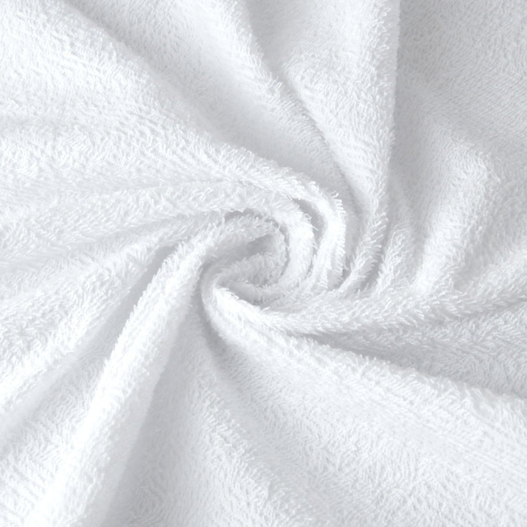 Terry Cotton Waterproof Fully Fitted Mattress Protector Medium - White - Rivercity House & Home Co. (ABN 18 642 972 209) - Affordable Modern Furniture Australia