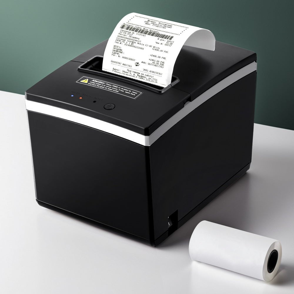 Thermal Receipt Printer POS Printer Auto Cutter Label Maker High Speed - Electronics > Printer - Rivercity House & Home Co. (ABN 18 642 972 209) - Affordable Modern Furniture Australia