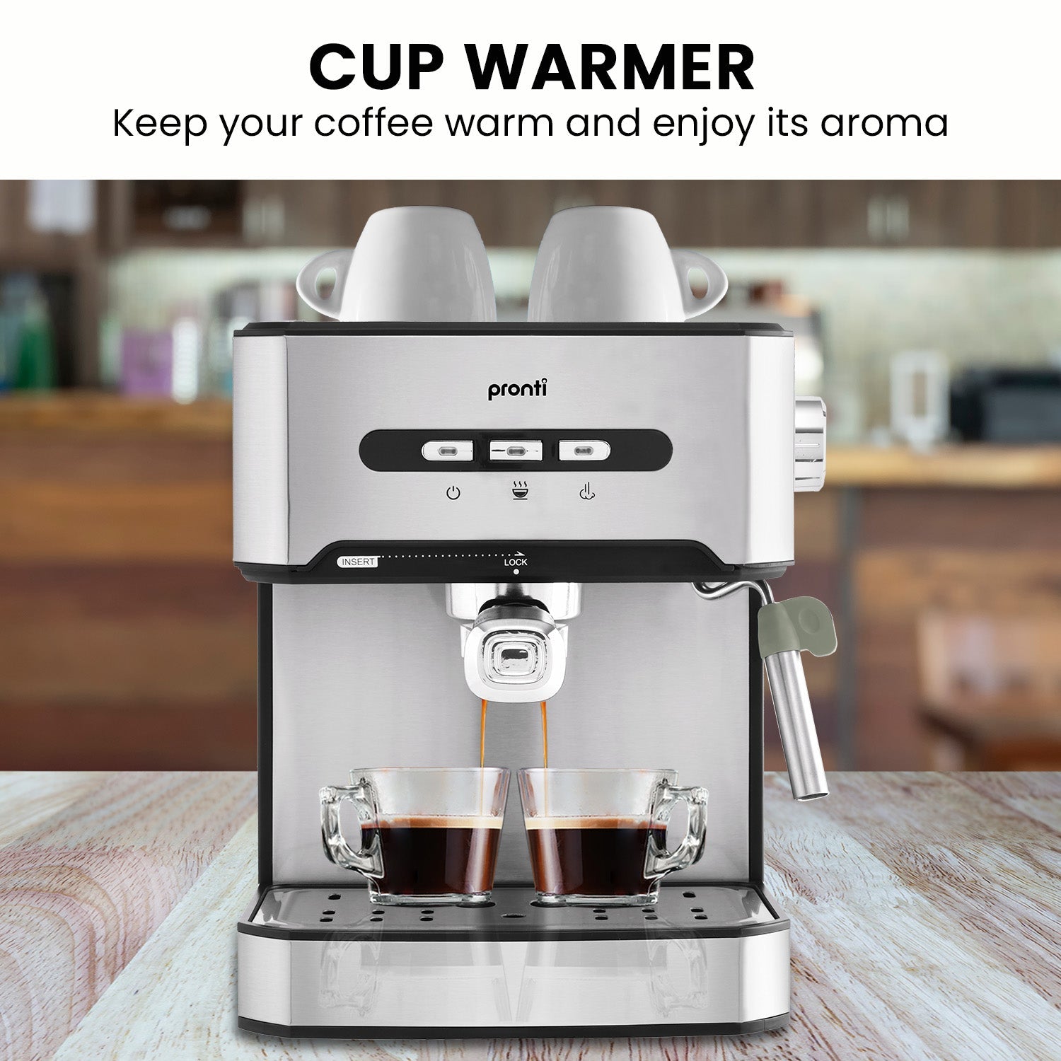 Toaster, Kettle & Coffee Machine Breakfast Set - Black - Appliances > Kitchen Appliances > Toasters & Grills - Rivercity House & Home Co. (ABN 18 642 972 209) - Affordable Modern Furniture Australia