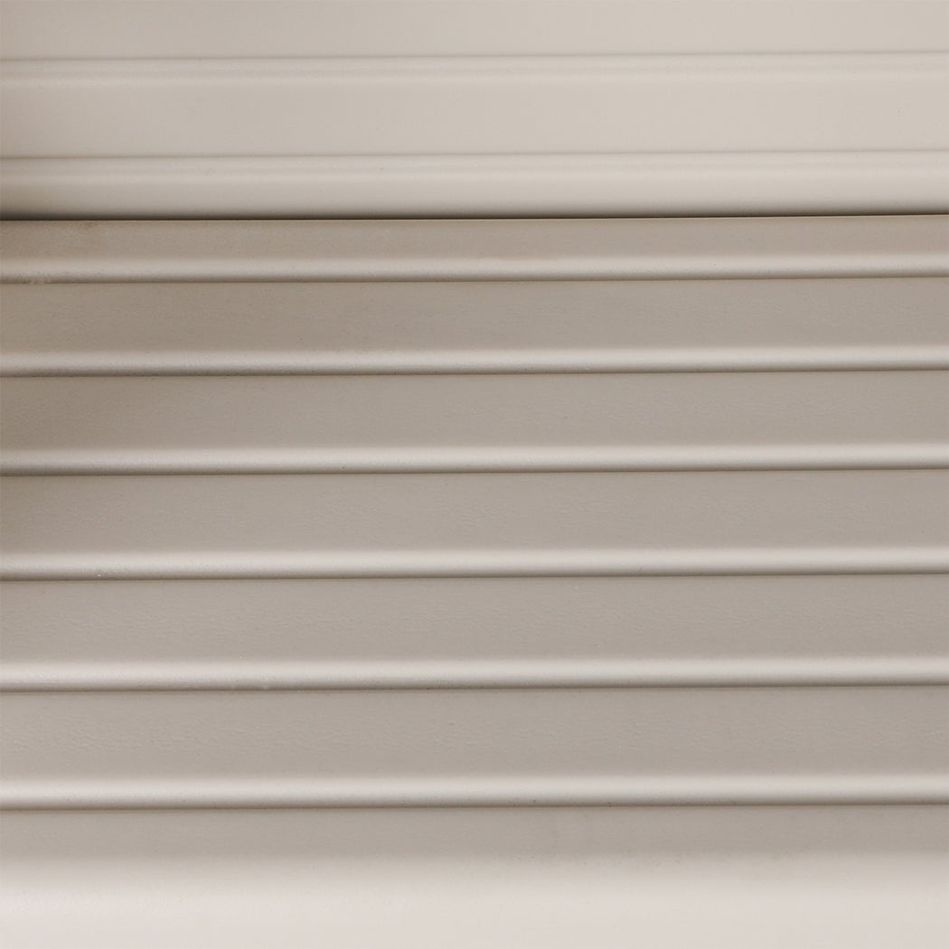 Toddler Double Step Stool Ladder Tower with Handrails - White and Grey - Rivercity House & Home Co. (ABN 18 642 972 209) - Affordable Modern Furniture Australia