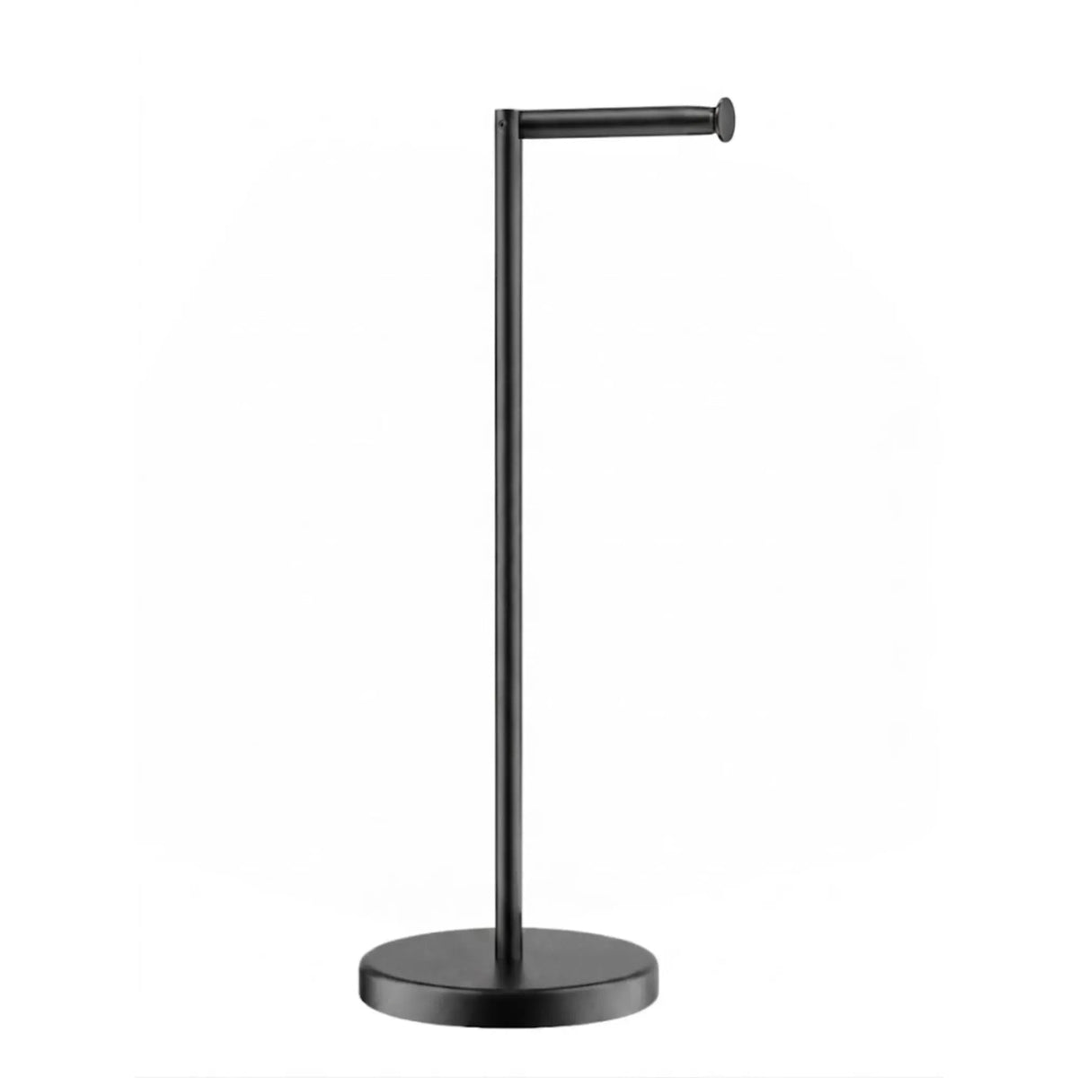 Toilet Paper Holder Stand with Storage Metal Bathroom Accessories - Black - Home & Garden > Bathroom Accessories > Toilet Paper Holders - Rivercity House & Home Co. (ABN 18 642 972 209) - Affordable Modern Furniture Australia