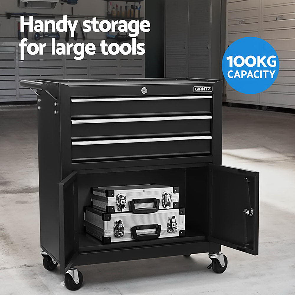 Tool Chest Trolley 12 Drawers Storage Cabinet Toolbox - Tools > Tools Storage > Tool Boxes - Rivercity House & Home Co. (ABN 18 642 972 209) - Affordable Modern Furniture Australia