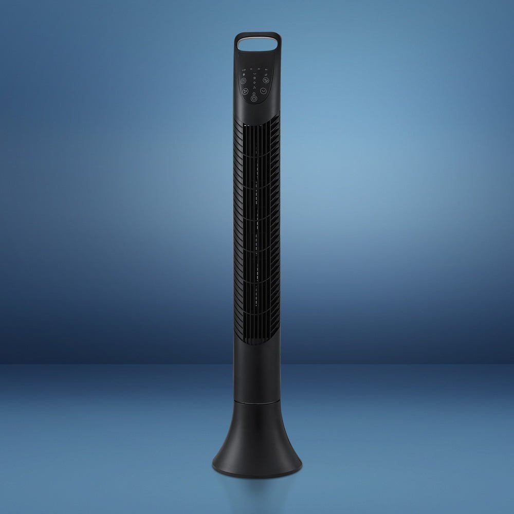 Tower Fan Oscillating 3 Speeds with Remote 91cm - Appliances > Heaters - Rivercity House & Home Co. (ABN 18 642 972 209) - Affordable Modern Furniture Australia