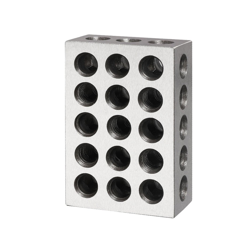 Traderight 1 - 2 - 3 Precision Machinist Block Set 1" x 2" x 3" - Silver - Rivercity House & Home Co. (ABN 18 642 972 209) - Affordable Modern Furniture Australia