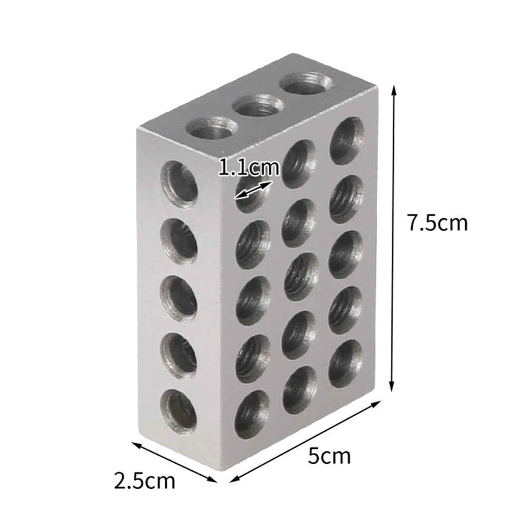 Traderight 1 - 2 - 3 Precision Machinist Block Set 1" x 2" x 3" - Silver - Rivercity House & Home Co. (ABN 18 642 972 209) - Affordable Modern Furniture Australia