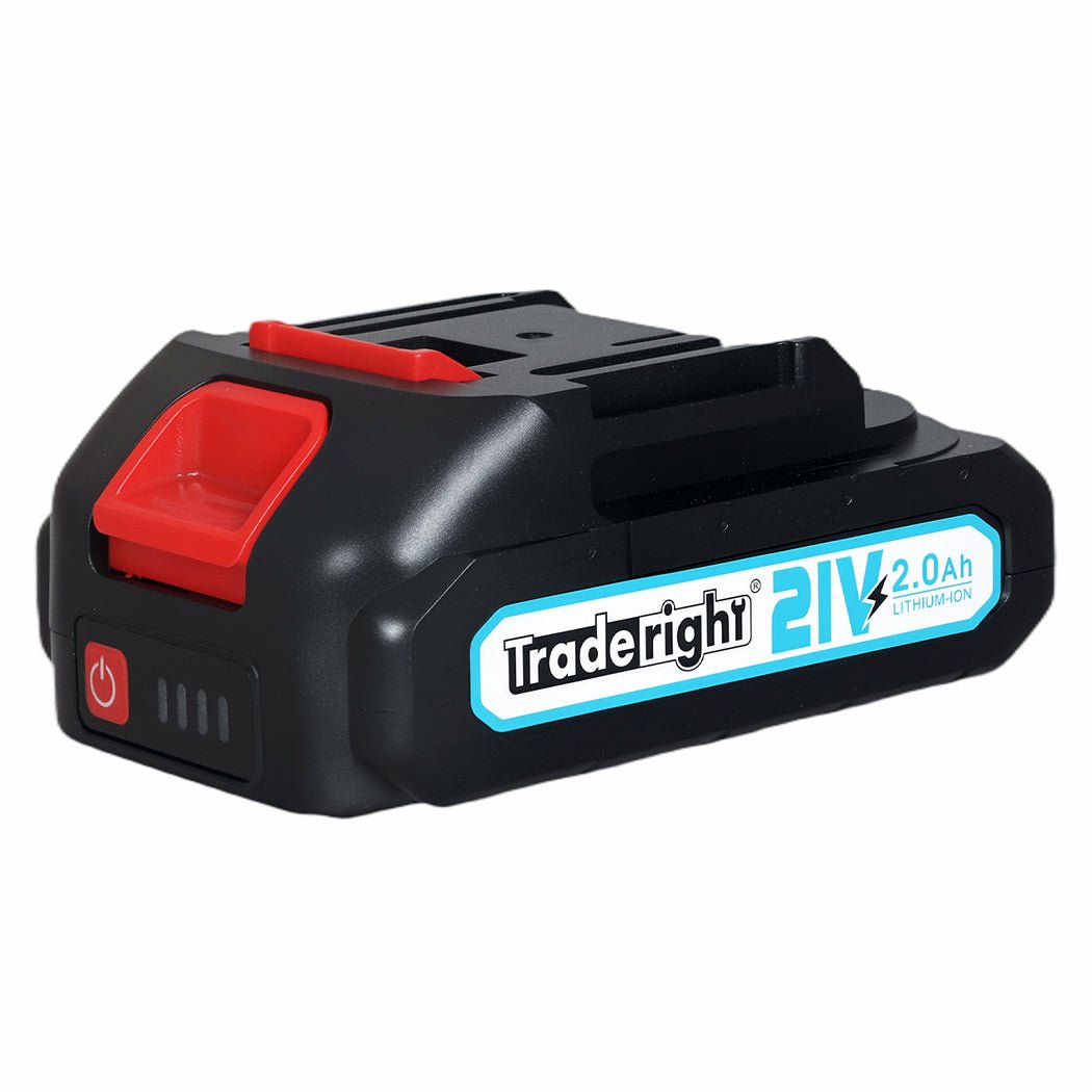 Traderight 21V Cordless Car Polisher Buffer Machine with 6" Pad - Blue, Black - Rivercity House & Home Co. (ABN 18 642 972 209) - Affordable Modern Furniture Australia