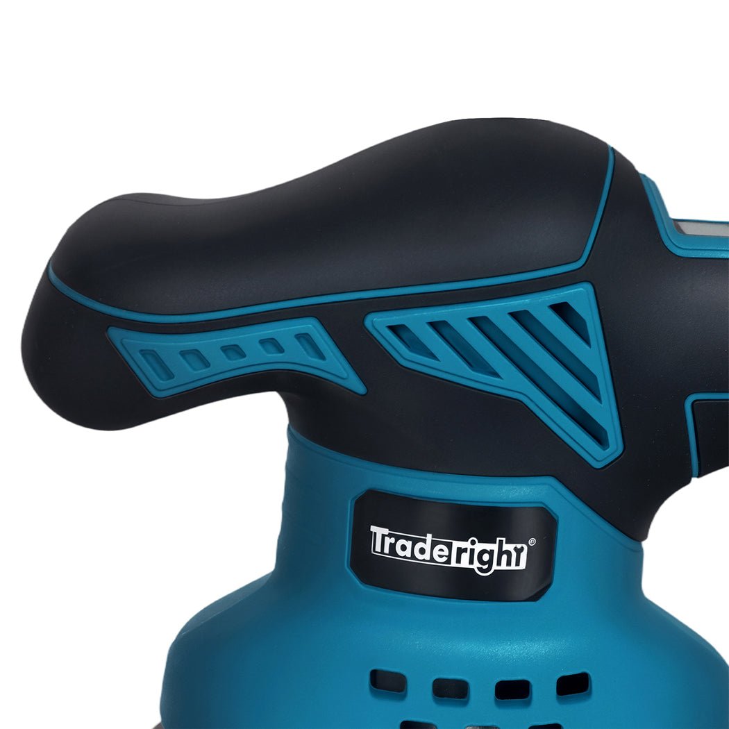 Traderight 21V Cordless Car Polisher Buffer Machine with 6" Pad - Blue, Black - Rivercity House & Home Co. (ABN 18 642 972 209) - Affordable Modern Furniture Australia