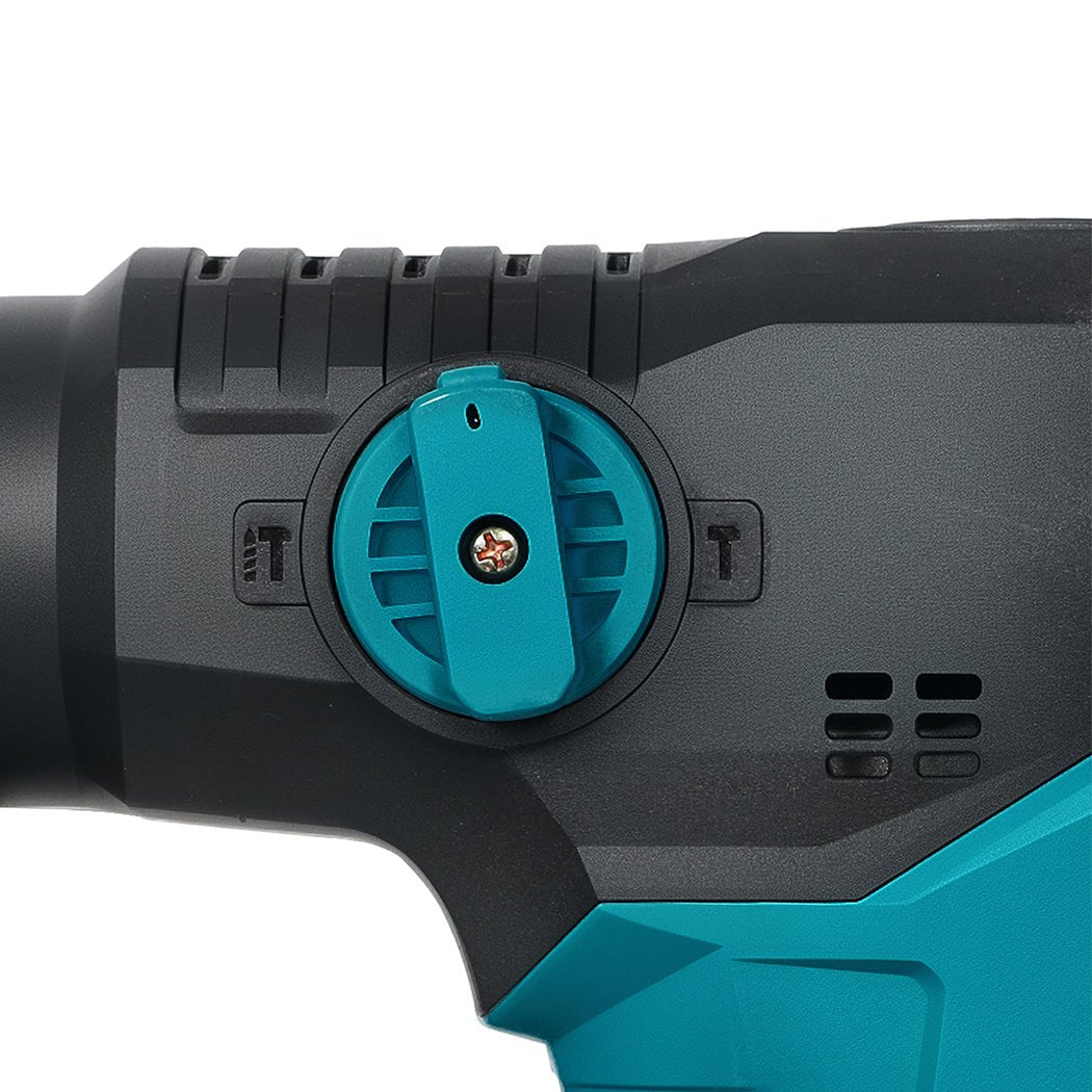 Traderight 21V Cordless Rotary Hammer Drill Tool Set - Blue - Rivercity House & Home Co. (ABN 18 642 972 209) - Affordable Modern Furniture Australia
