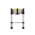 2M Telescopic Multipurpose Ladder with Anti-Slip Steps - Silver