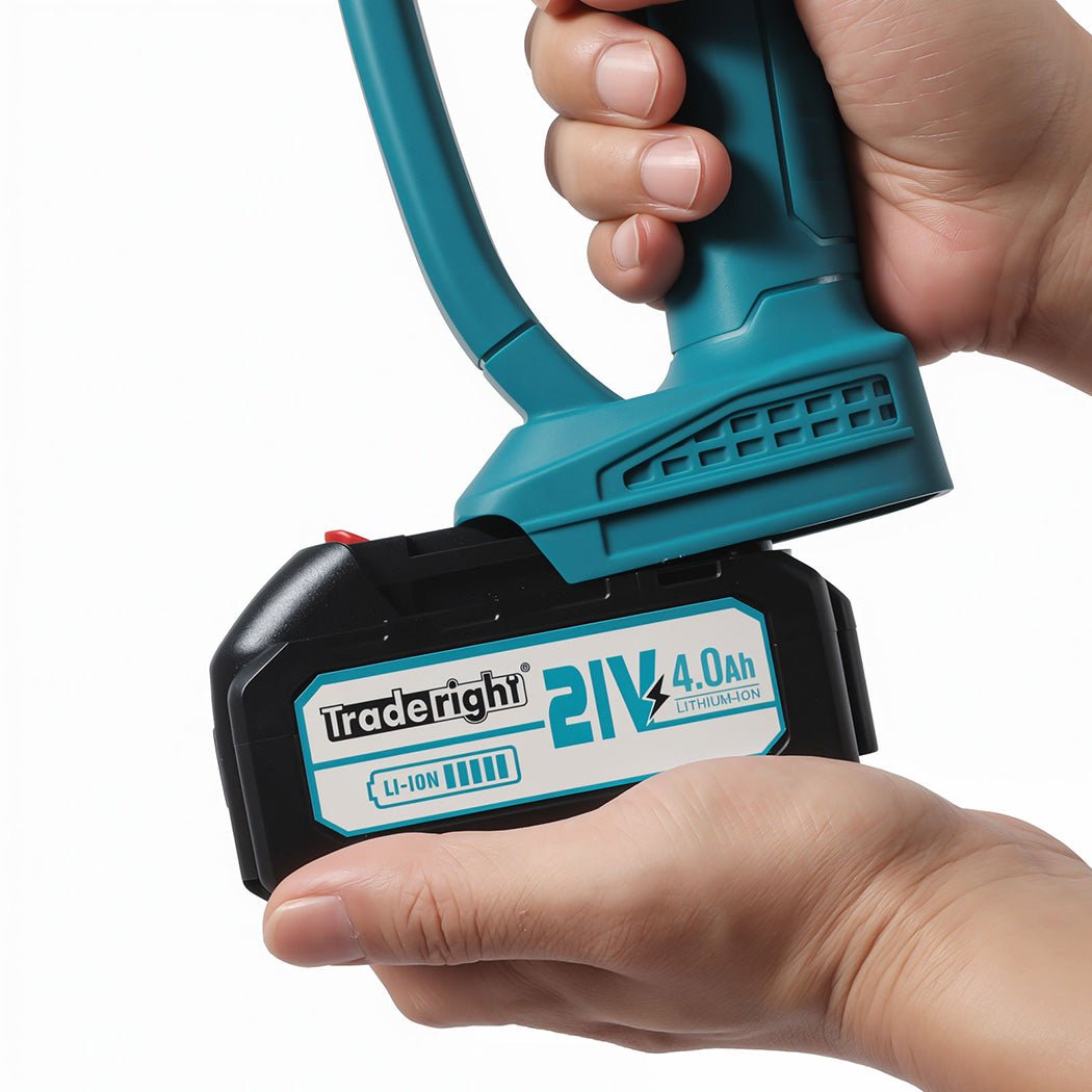 Traderight Cordless Portable Pressure Washer 50Bar - Blue and Black - Rivercity House & Home Co. (ABN 18 642 972 209) - Affordable Modern Furniture Australia