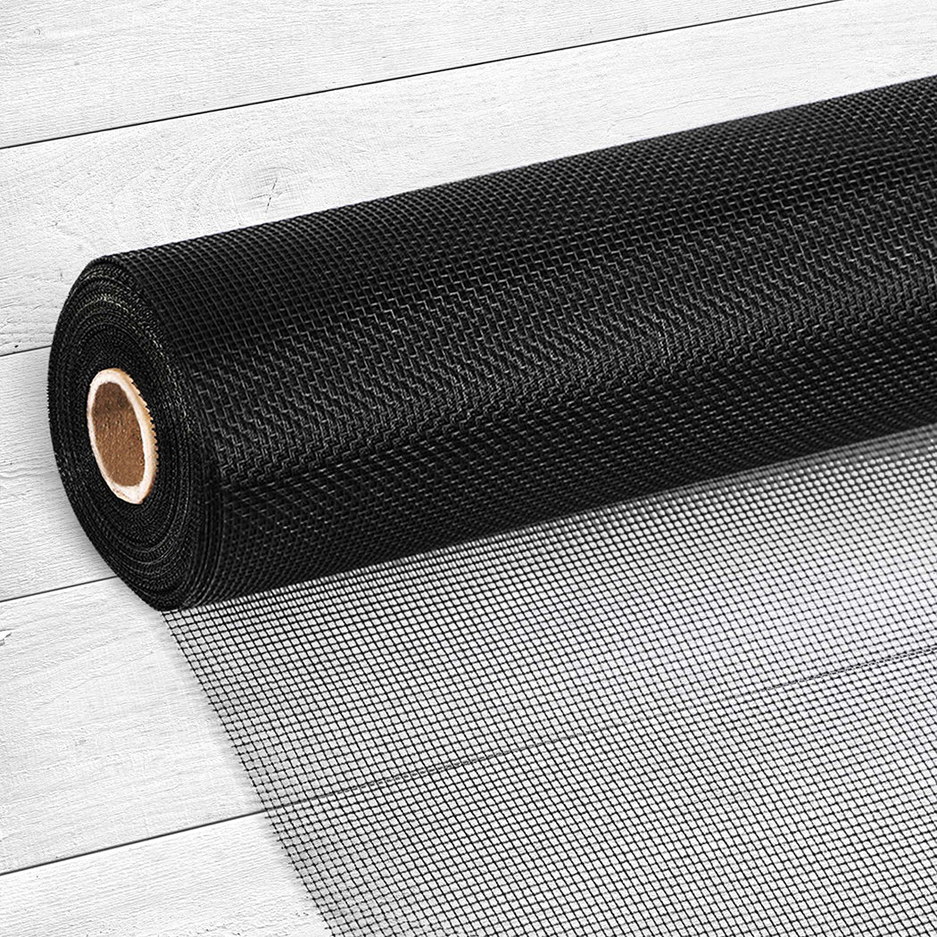 Traderight Insect Screen Mesh Flyscreen 1.5m x 30m Roll - Black - Rivercity House & Home Co. (ABN 18 642 972 209) - Affordable Modern Furniture Australia