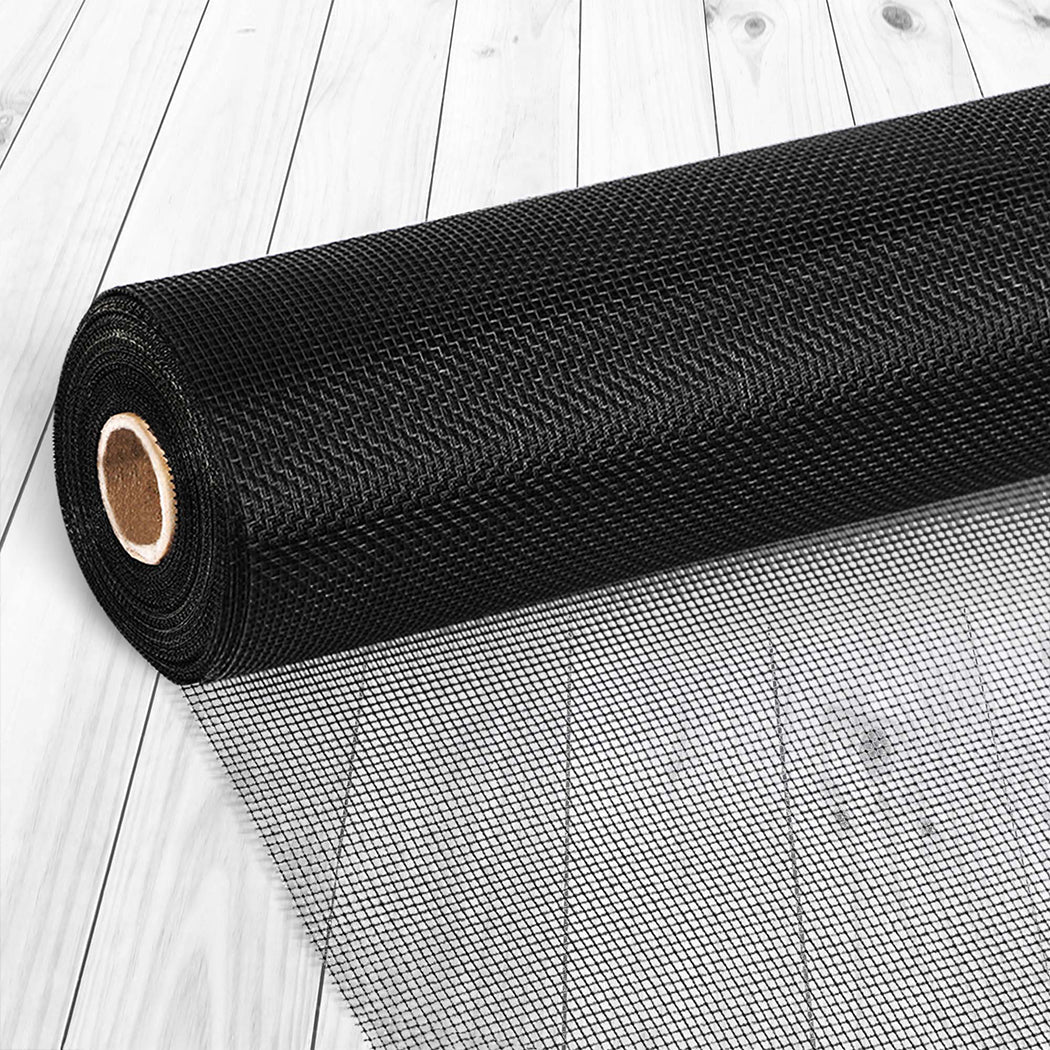 Traderight Insect Screen Mesh Flyscreen 1.5m x 30m Roll - Black - Rivercity House & Home Co. (ABN 18 642 972 209) - Affordable Modern Furniture Australia