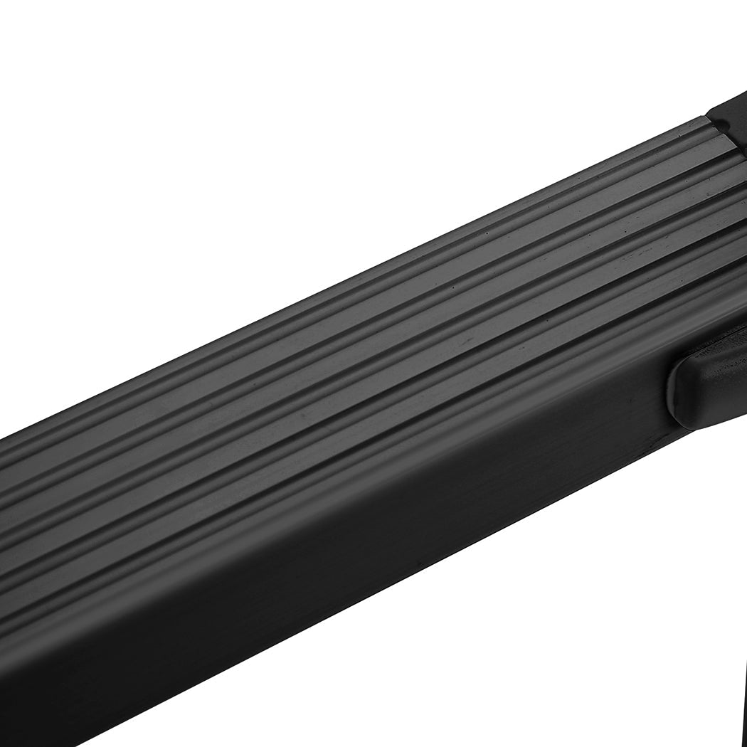 Traderight Telescopic Aluminium Ladder 2.6 Meter Multipurpose - Black - Rivercity House & Home Co. (ABN 18 642 972 209) - Affordable Modern Furniture Australia