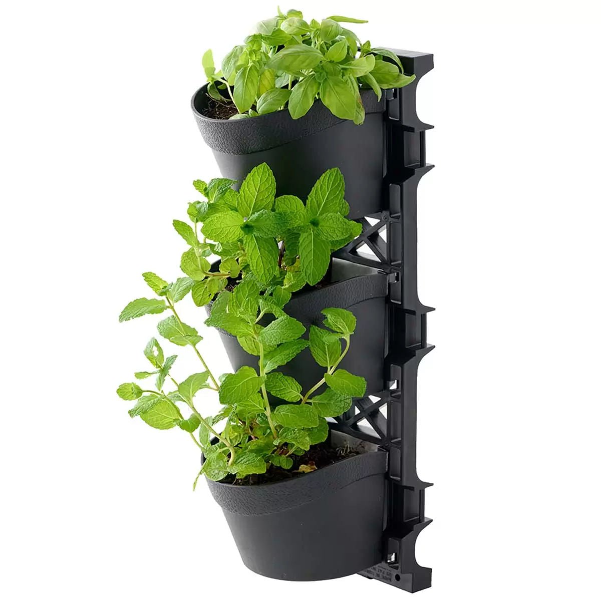 Tri vertical garden with 4 frames and 12 pots - Home & Garden > Shading > Canopies & Gazebos - Rivercity House & Home Co. (ABN 18 642 972 209) - Affordable Modern Furniture Australia