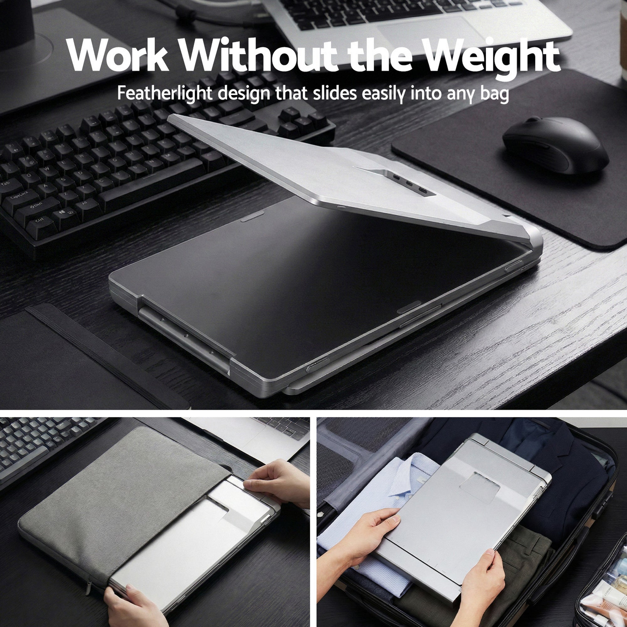 Triple Portable Monitor Laptop Screen Extender 15.6" Dual Display FHD IPS - Electronics > Computer Accessories > Computer Monitors & Accessories - Rivercity House & Home Co. (ABN 18 642 972 209) - Affordable Modern Furniture Australia