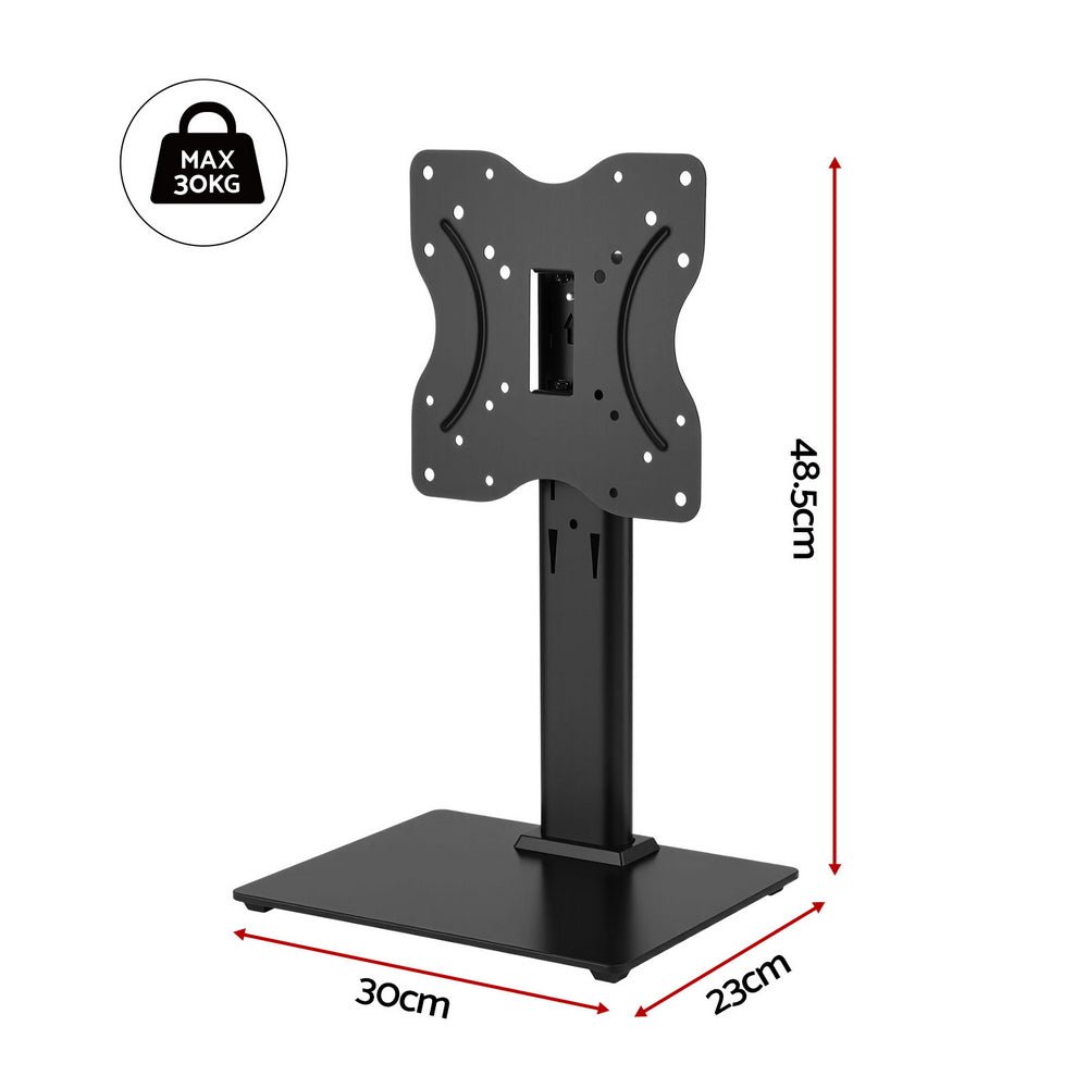 TV Stand Bracket for 19 - 43 inch TVs Table Top Desktop Universal Swivel - Furniture > Living Room > TV Units - Rivercity House & Home Co. (ABN 18 642 972 209) - Affordable Modern Furniture Australia