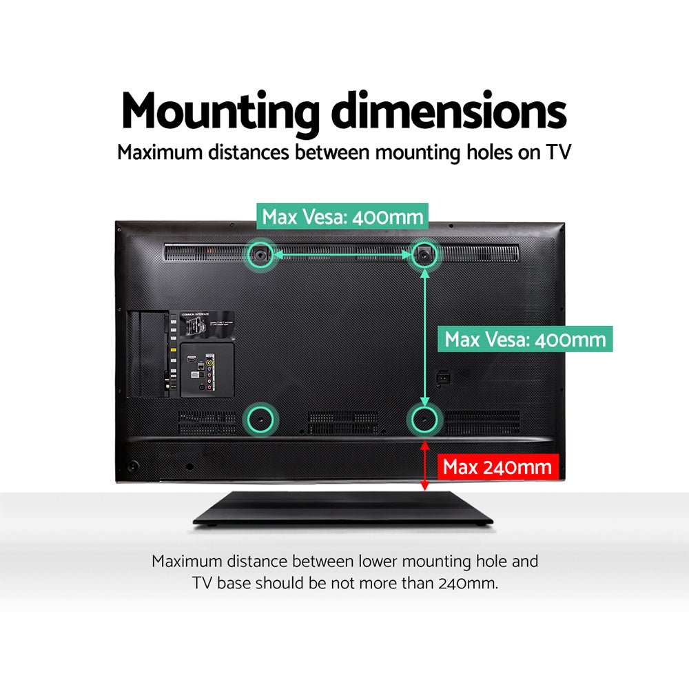 TV Stand Mount Bracket for 32" - 55" LED LCD Swivel Tabletop Desktop Plasma - Appliances > TV > TVs & Accessories - Rivercity House & Home Co. (ABN 18 642 972 209) - Affordable Modern Furniture Australia