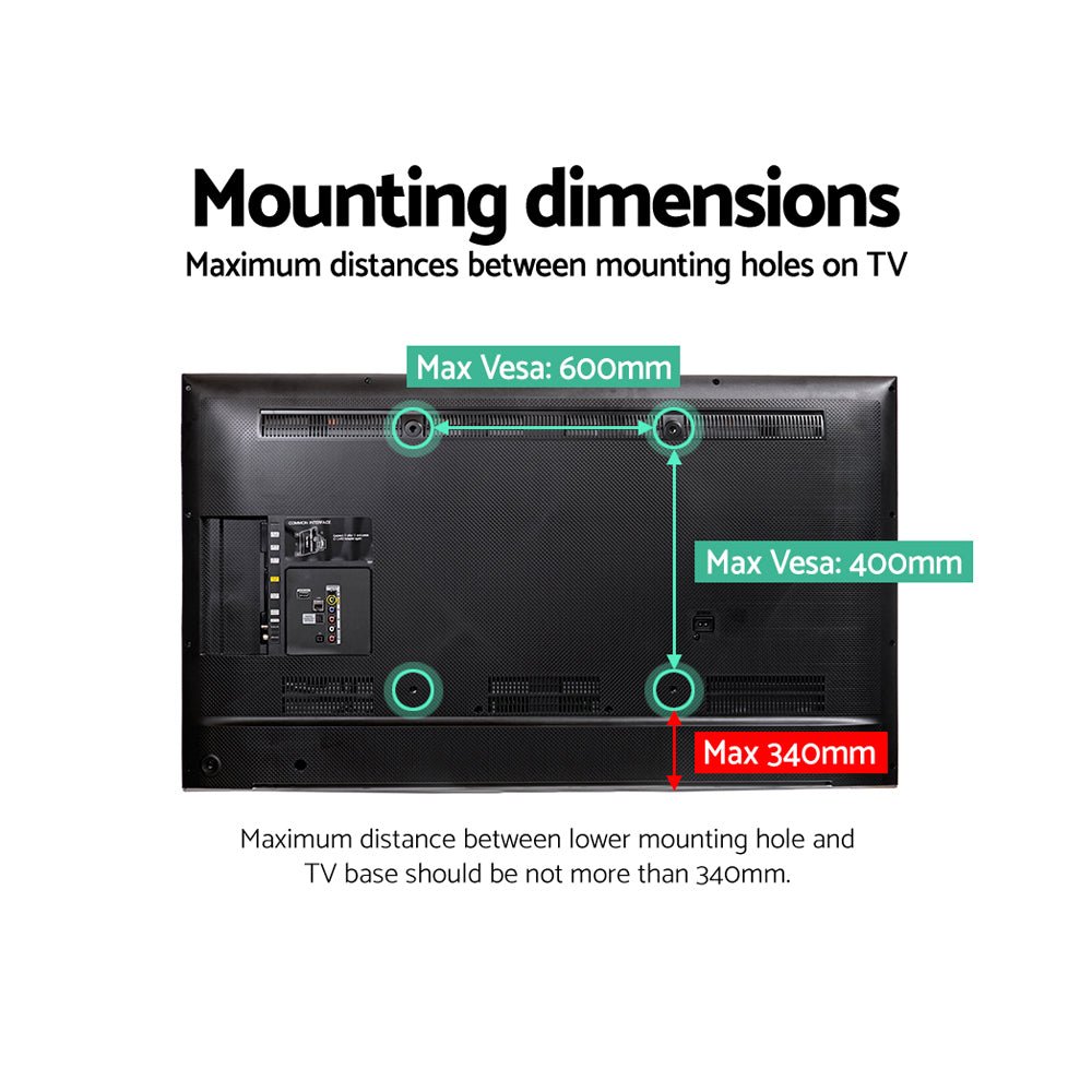 TV Stand Mount Bracket for 32" - 70" LED LCD Swivel Tabletop Desktop Plasma - Appliances > TV > TVs & Accessories - Rivercity House & Home Co. (ABN 18 642 972 209) - Affordable Modern Furniture Australia