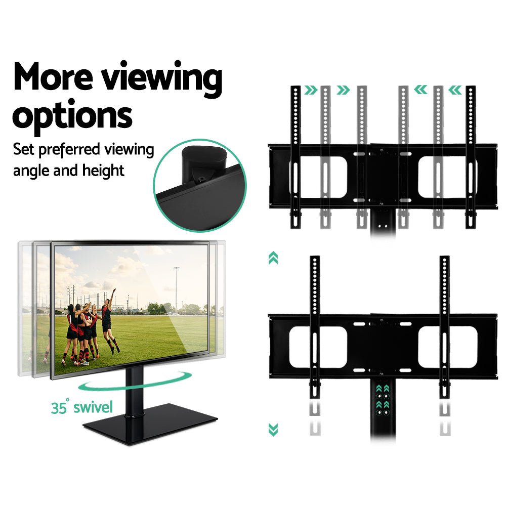 TV Stand Mount Bracket for 32" - 70" LED LCD Swivel Tabletop Desktop Plasma - Appliances > TV > TVs & Accessories - Rivercity House & Home Co. (ABN 18 642 972 209) - Affordable Modern Furniture Australia