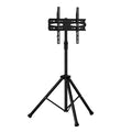 Universal TV Stand Mount Bracket for 32"-70" LED LCD with Tripod Floor Shelf - Black