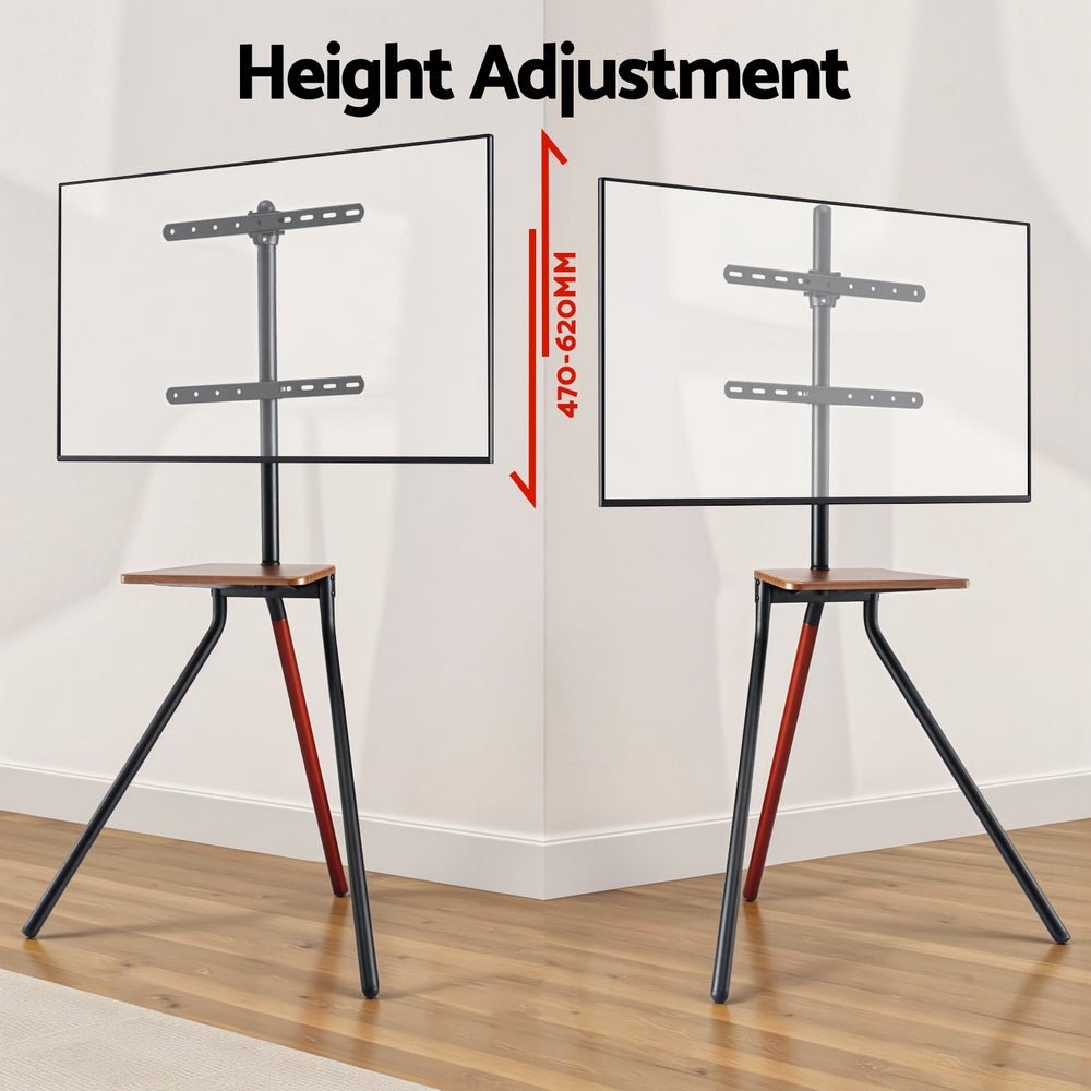 TV Stand Wooden Tray 24 - 55" Swivel Height Adjustable - Furniture > Living Room > TV Units - Rivercity House & Home Co. (ABN 18 642 972 209) - Affordable Modern Furniture Australia