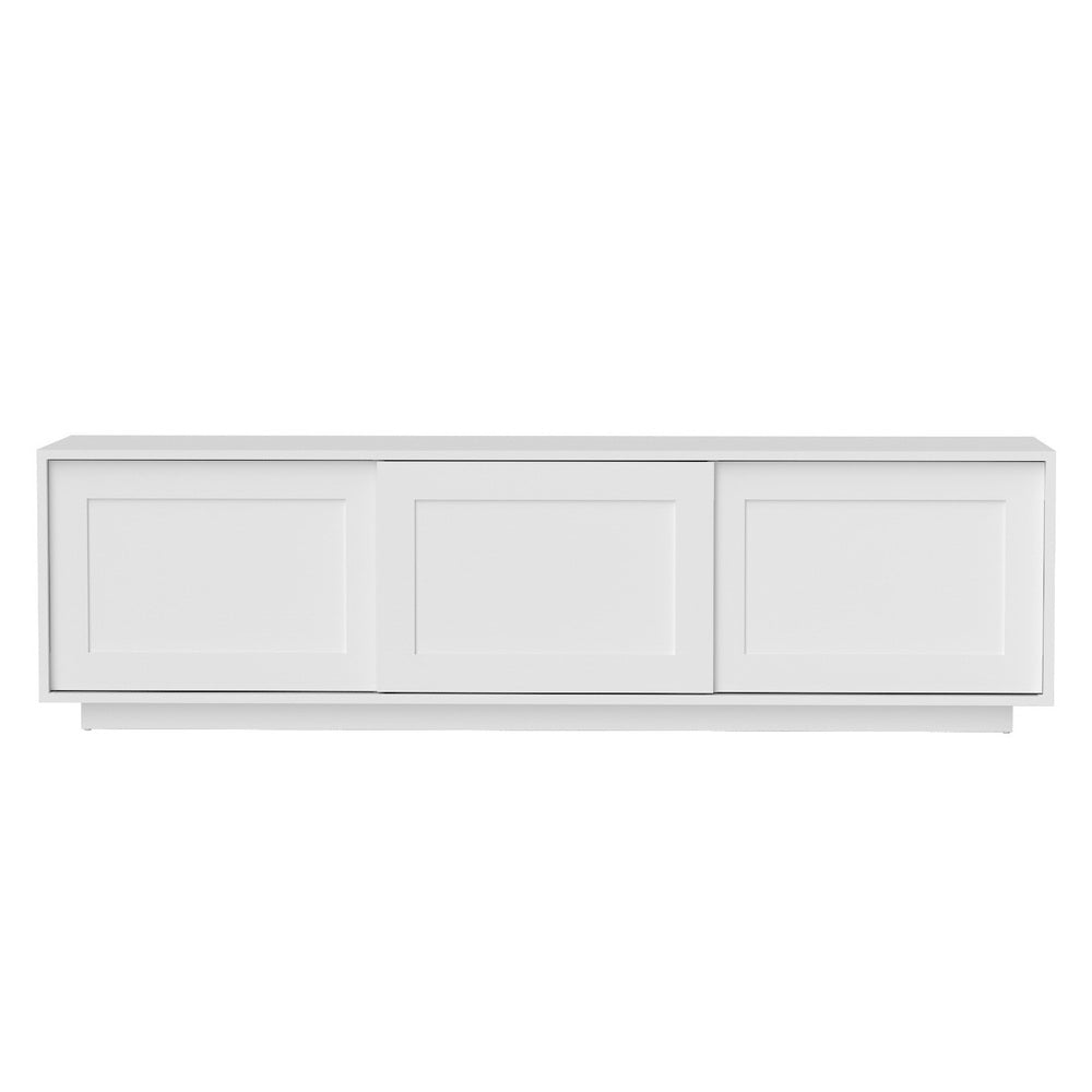TV Unit Entertainment Unit Storage Cabinet 160cm White - Furniture > Living Room > TV Units - Rivercity House & Home Co. (ABN 18 642 972 209) - Affordable Modern Furniture Australia