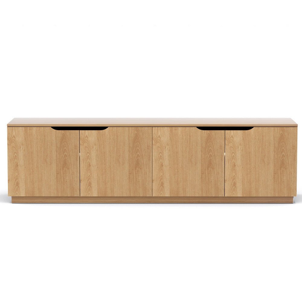 TV Unit Entertainment Unit Storage Cabinet 180cm Pine - Furniture > Living Room > TV Units - Rivercity House & Home Co. (ABN 18 642 972 209) - Affordable Modern Furniture Australia