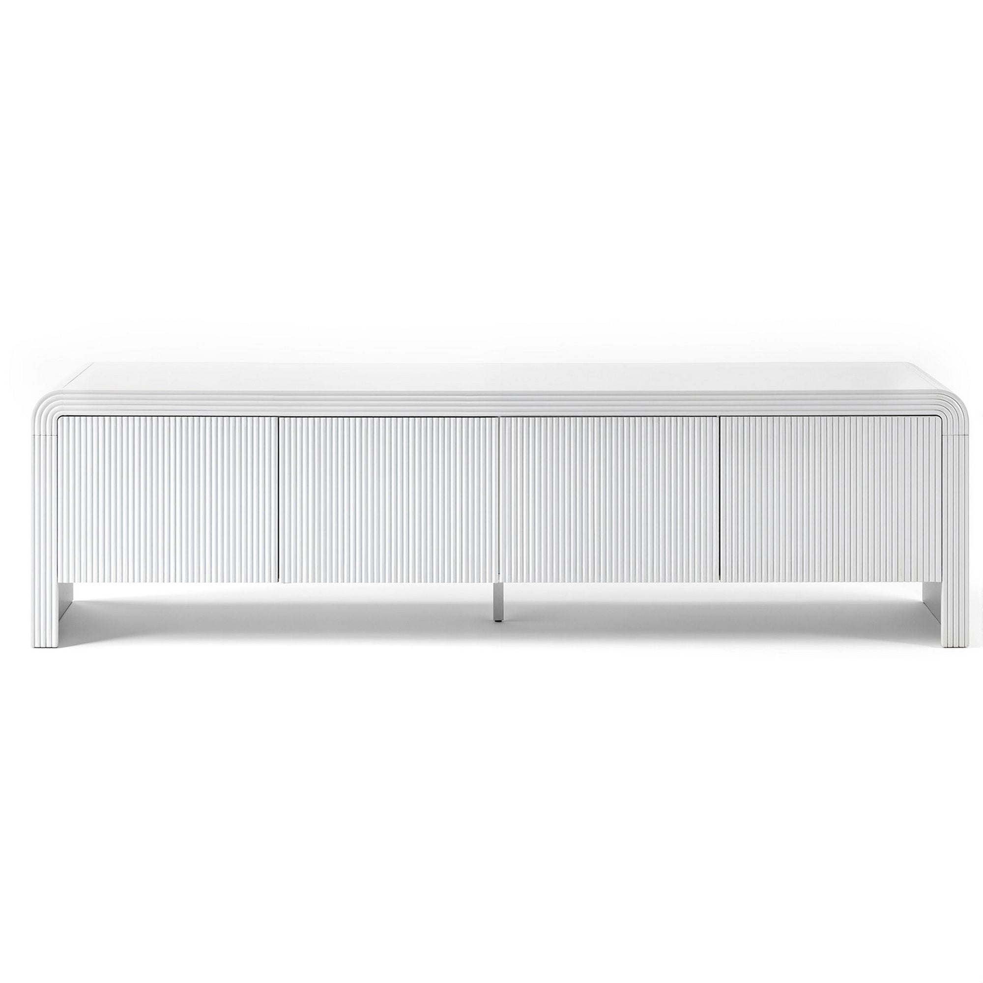 TV Unit Entertainment Unit Storage Cabinet 180cm White - Furniture > Living Room > TV Units - Rivercity House & Home Co. (ABN 18 642 972 209) - Affordable Modern Furniture Australia