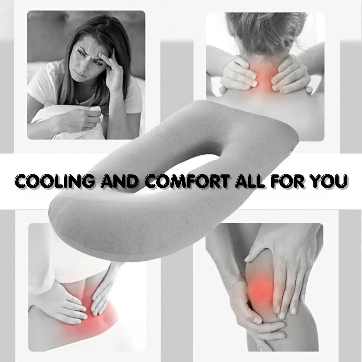 U Shape Full Body Pregnancy Pillow with Support - Green - Baby & Kids > Nursing > Nursing & Feeding - Rivercity House & Home Co. (ABN 18 642 972 209) - Affordable Modern Furniture Australia