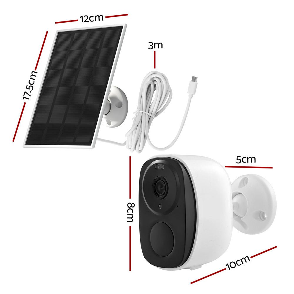 UL-tech 3MP Solar Security Camera - Audio & Video > CCTV - Rivercity House & Home Co. (ABN 18 642 972 209) - Affordable Modern Furniture Australia