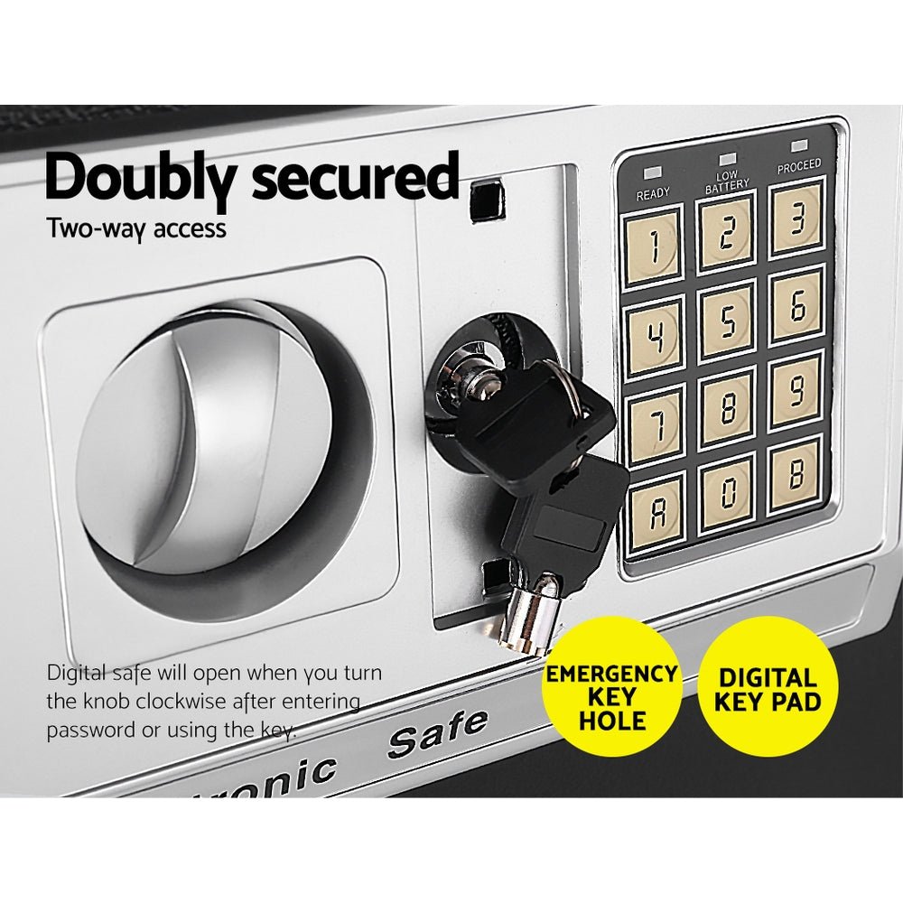 UL - TECH Security Safe Box Digital - Electronics > Business & Home Security > Safes & Lock Boxes - Rivercity House & Home Co. (ABN 18 642 972 209) - Affordable Modern Furniture Australia