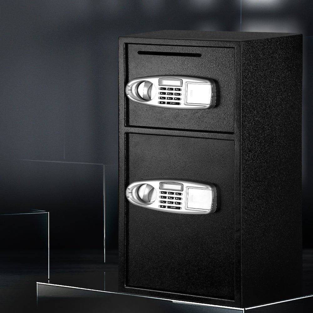 UL - TECH Security Safe Box Double Door - Electronics > Business & Home Security > Safes & Lock Boxes - Rivercity House & Home Co. (ABN 18 642 972 209) - Affordable Modern Furniture Australia