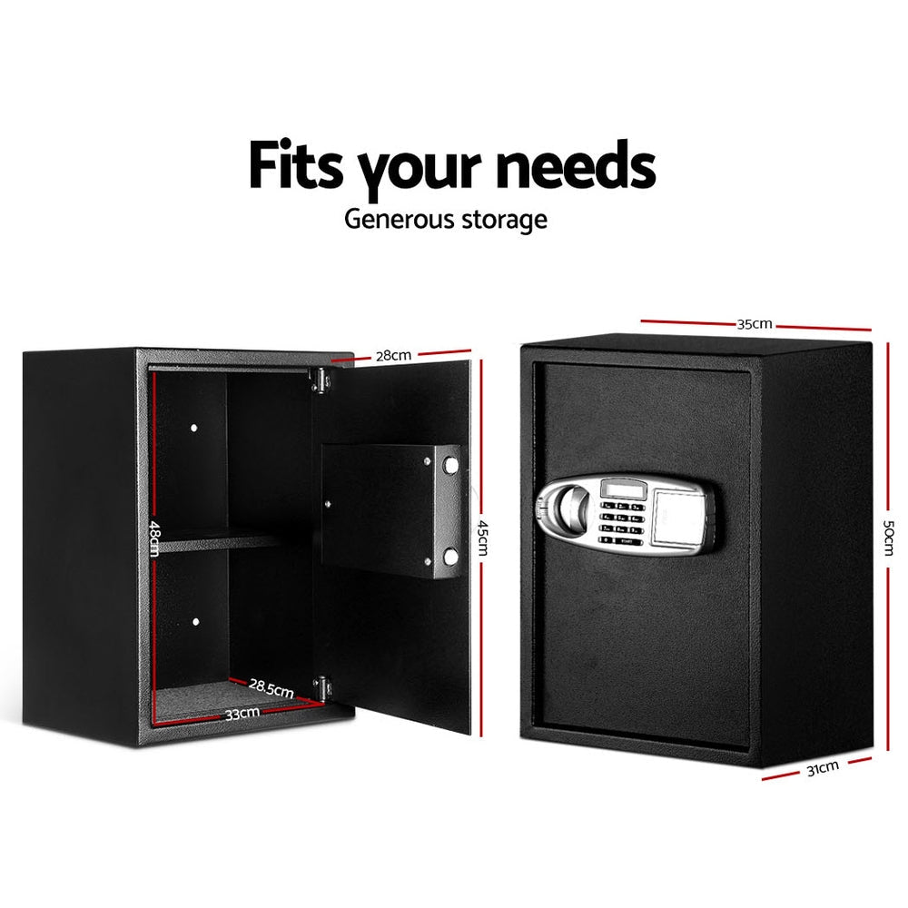 UL - TECH Security Safe Box LCD Display - Electronics > Business & Home Security > Safes & Lock Boxes - Rivercity House & Home Co. (ABN 18 642 972 209) - Affordable Modern Furniture Australia