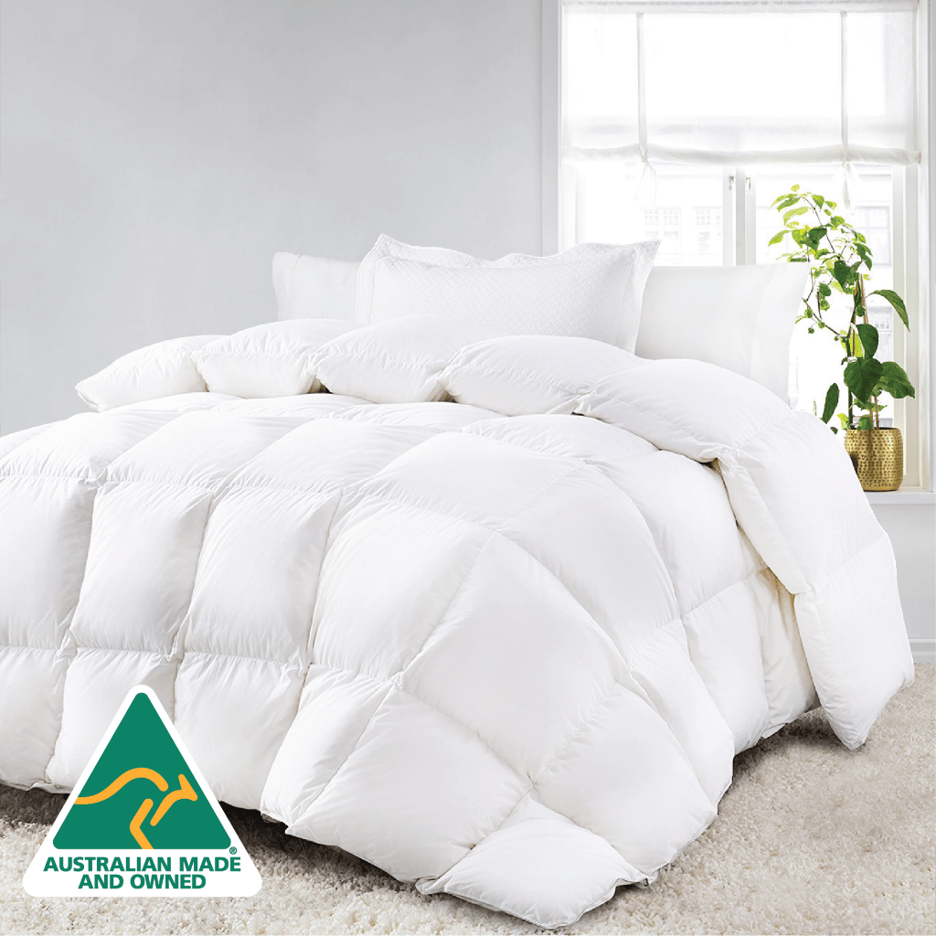 Ultra Warm 800GSM Microfibre Quilt King Size Australian Made - Home & Garden > Bedding > Quilts & Duvets - Rivercity House & Home Co. (ABN 18 642 972 209) - Affordable Modern Furniture Australia