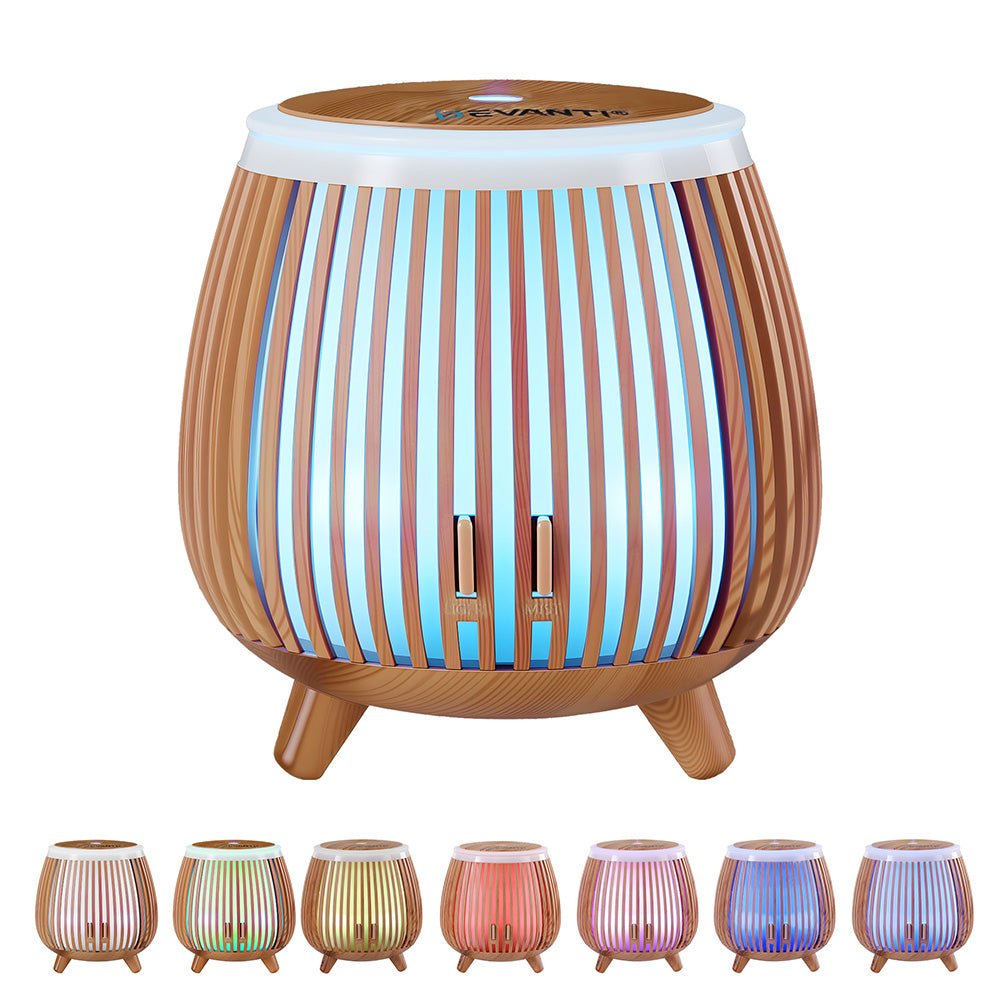Ultrasonic Aroma Diffuser Aromatherapy 140ml LED Lights Iron Humidifier Forest Deep Wood - Appliances > Aroma Diffusers & Humidifiers > Aroma Diffusers - Rivercity House & Home Co. (ABN 18 642 972 209) - Affordable Modern Furniture Australia