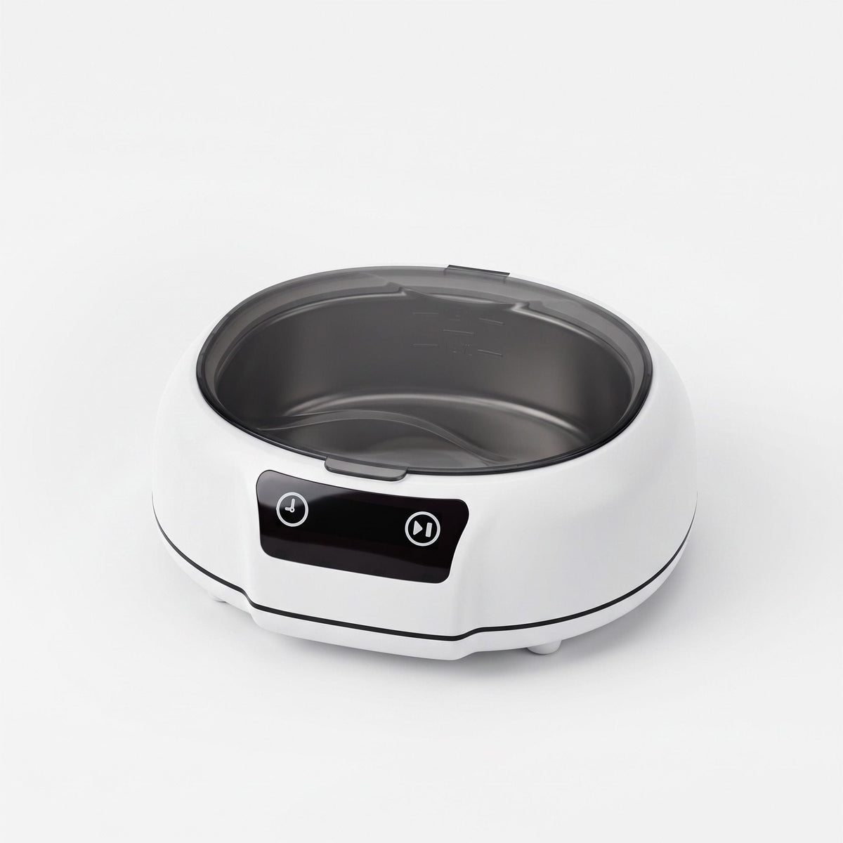 Ultrasonic Jewellery Cleaner 700mL with Stainless Steel Tank, 48kHz - White - Appliances > Other Cleaning Appliances > Jewellery Cleaners - Rivercity House & Home Co. (ABN 18 642 972 209) - Affordable Modern Furniture Australia