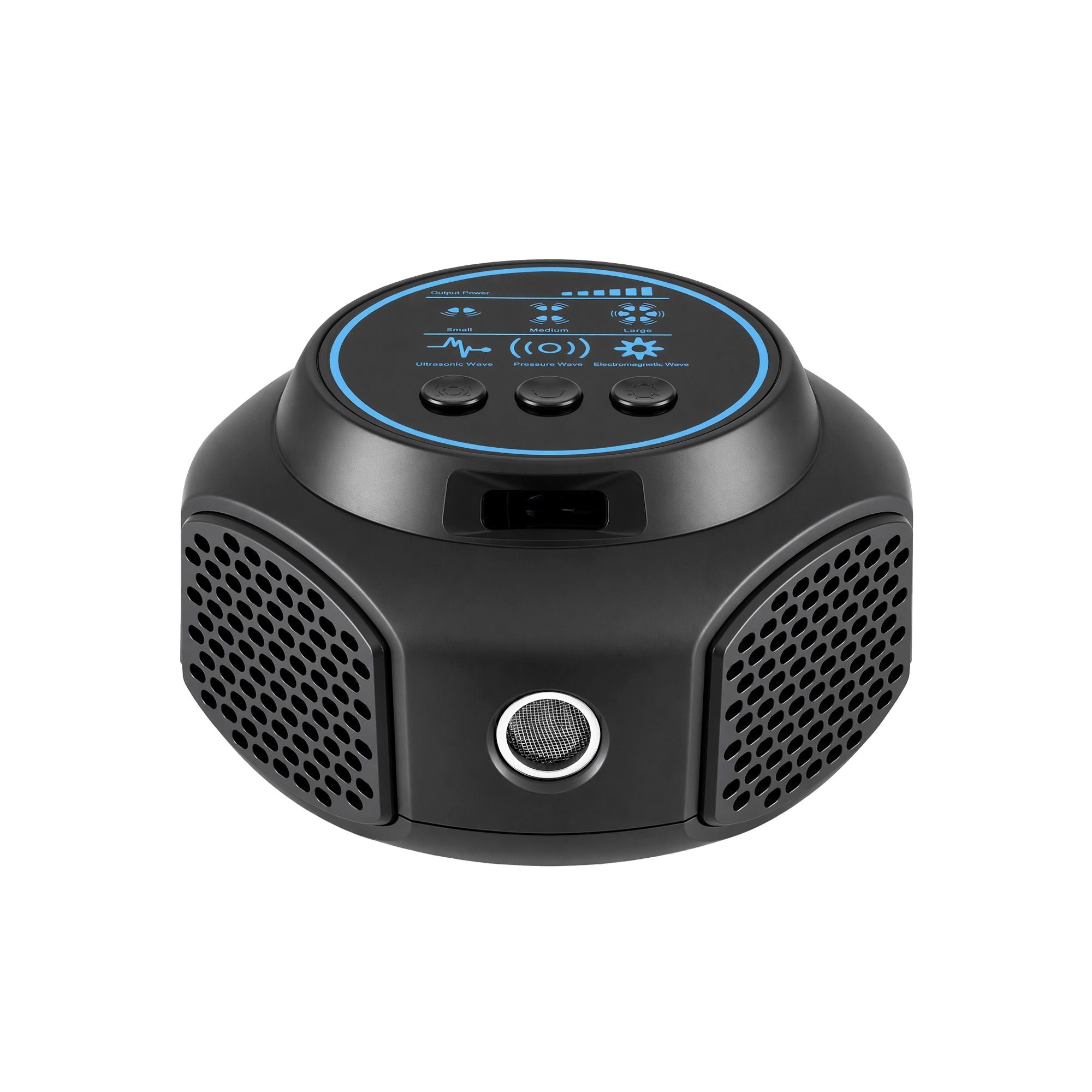 Ultrasonic Rat Repeller 360 Degree 4 Modes Pest Repeller Black - Home & Garden > Garden Tools > Gardening Tools - Rivercity House & Home Co. (ABN 18 642 972 209) - Affordable Modern Furniture Australia