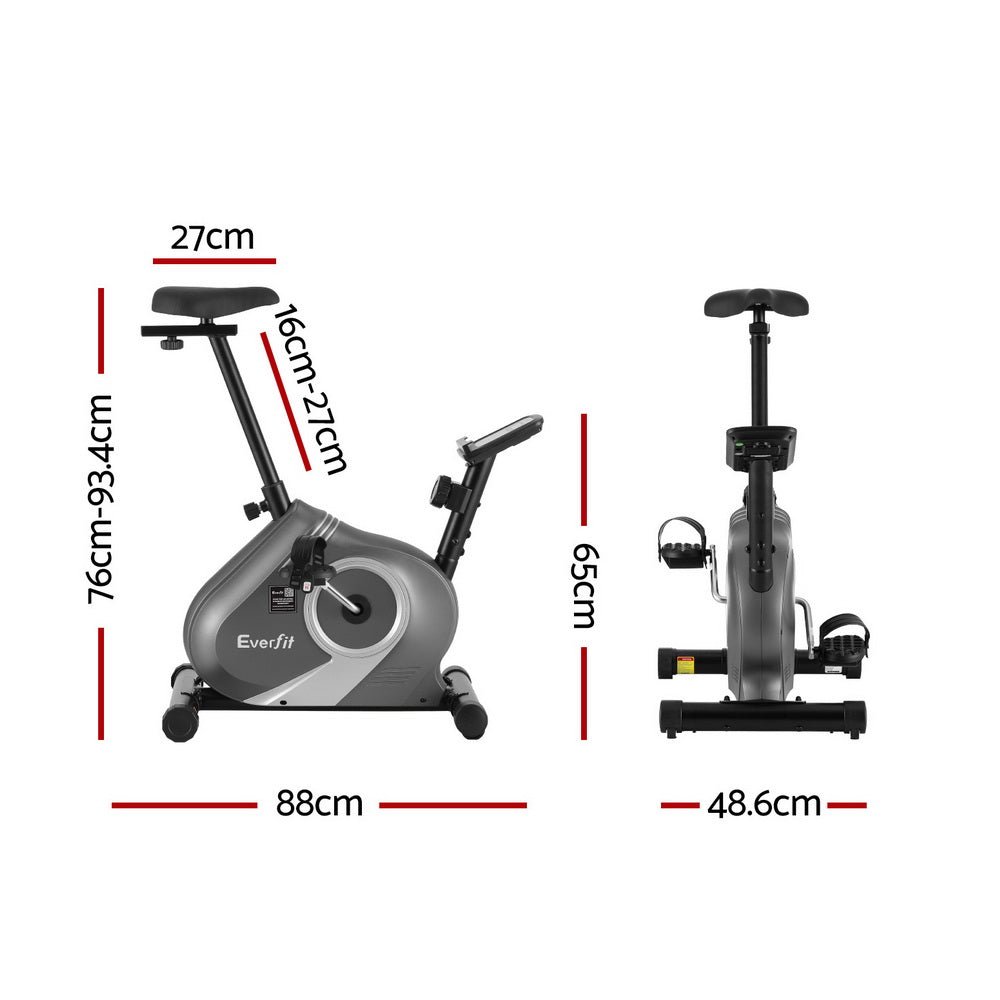 Under Desk Exercise Bike Magnetic Resistance Cardio workouts 120kg Capacity - Sports & Fitness > Exercise, Gym & Fitness > Exercise Bikes - Rivercity House & Home Co. (ABN 18 642 972 209) - Affordable Modern Furniture Australia