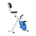 Under Desk Folding X-Bike with Magnetic Resistance 100kg Capacity - Black
