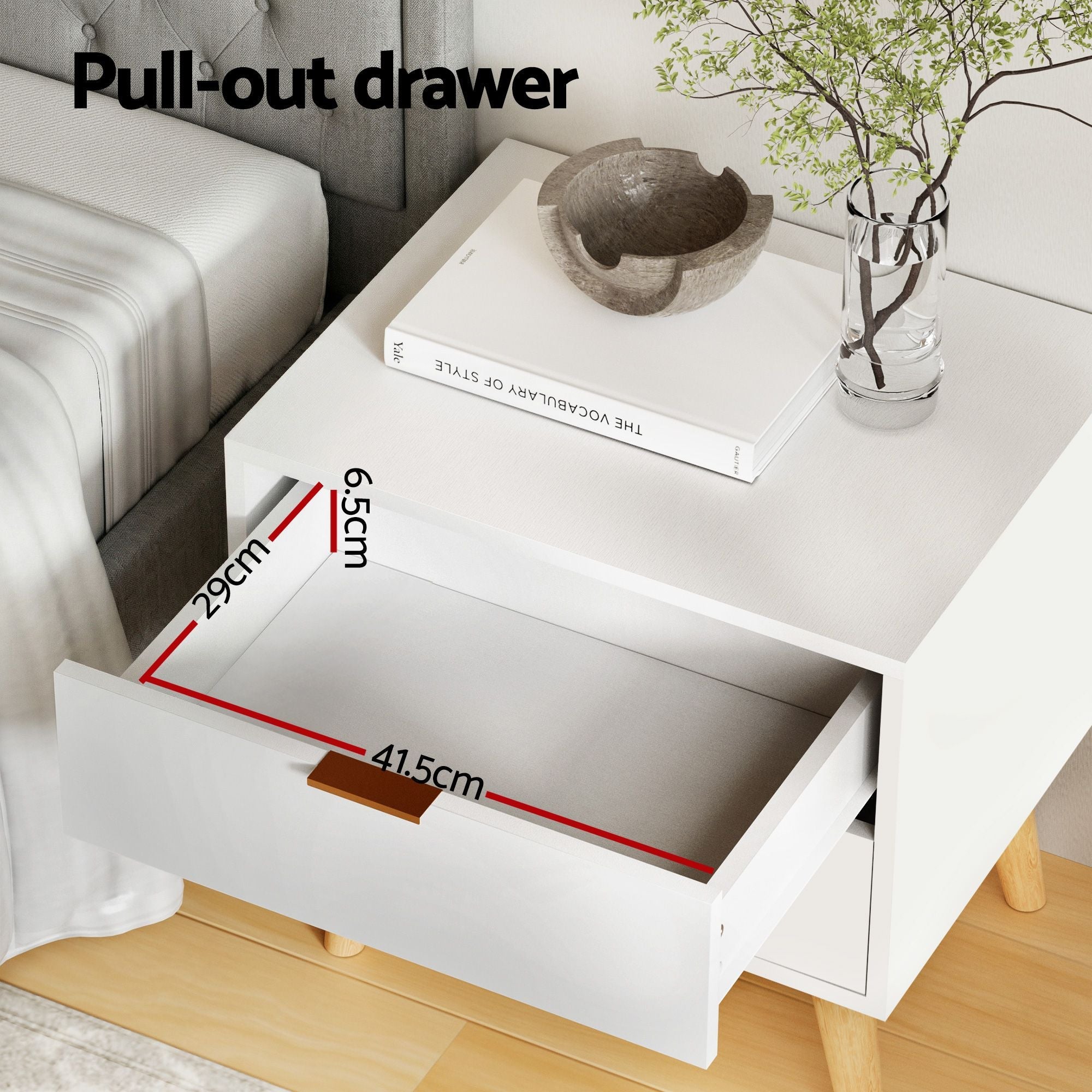 Upholstered Queen Gas Lift Storage Bed Frame with 2 - Drawer Bedside Table Set - Furniture > Bedroom > Beds & Bed Frames - Rivercity House & Home Co. (ABN 18 642 972 209) - Affordable Modern Furniture Australia