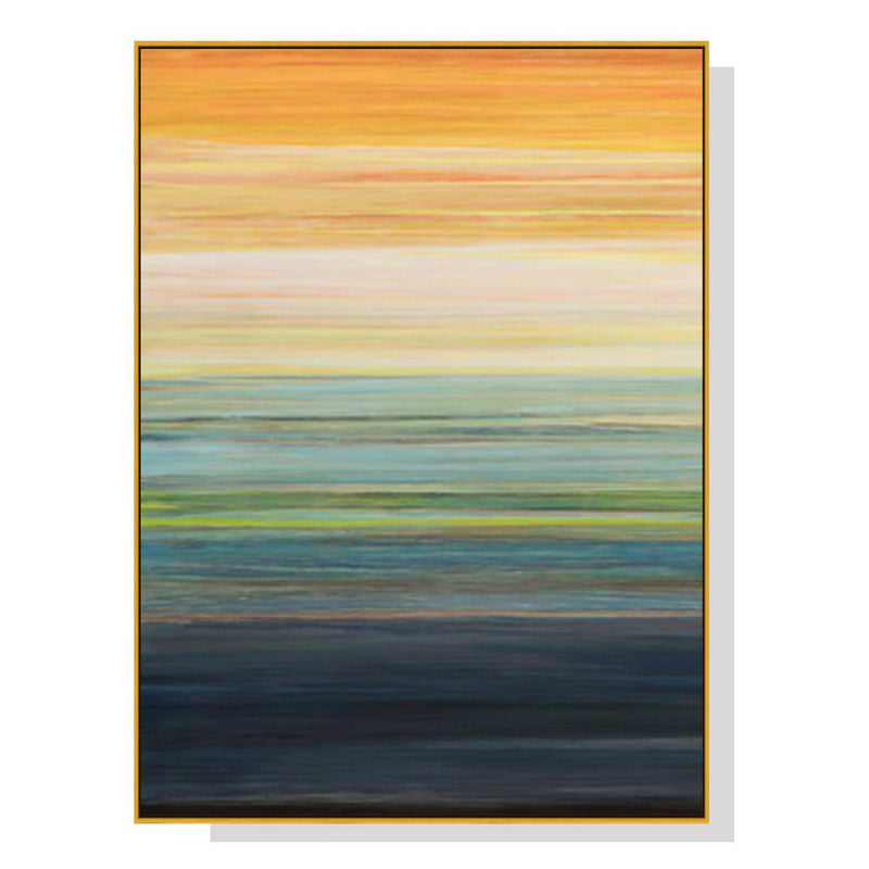 Wall Art 70cmx100cm The Magic Hour I Gold Frame Canvas - Home & Garden > Wall Art - Rivercity House & Home Co. (ABN 18 642 972 209) - Affordable Modern Furniture Australia