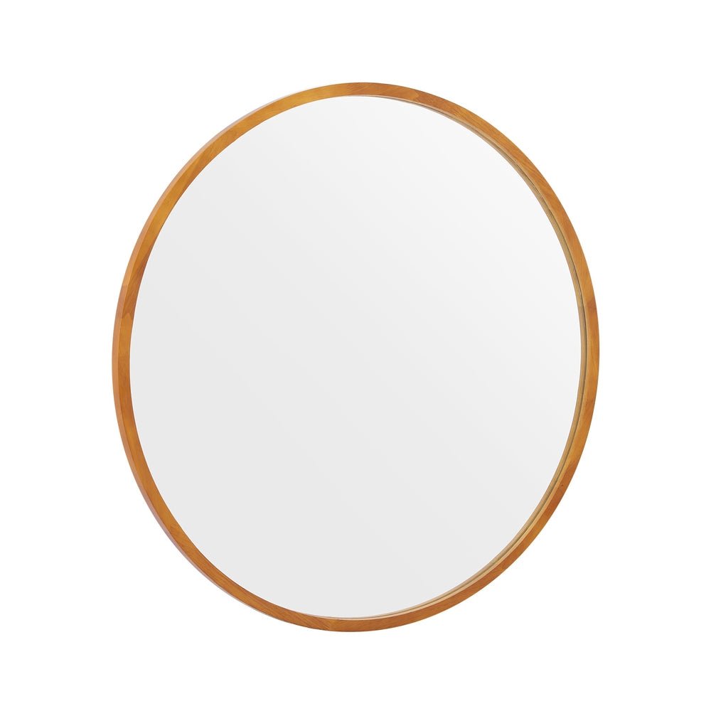Wall Mirror Wooden Makeup 80cm - Health & Beauty > Makeup Mirrors - Rivercity House & Home Co. (ABN 18 642 972 209) - Affordable Modern Furniture Australia