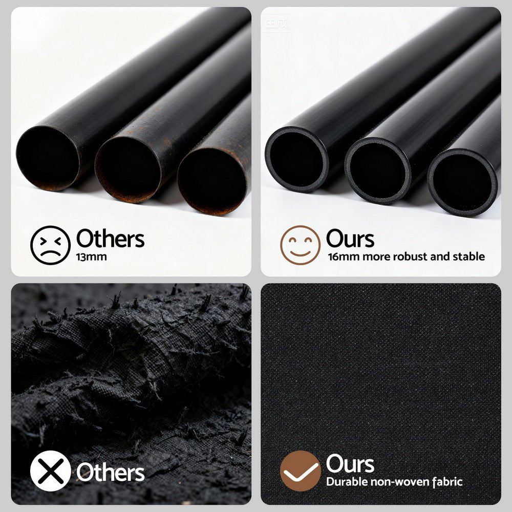 Wardrobe Clothes Rack Closet 181cm - Furniture > Living Room > Coat Racks - Rivercity House & Home Co. (ABN 18 642 972 209) - Affordable Modern Furniture Australia