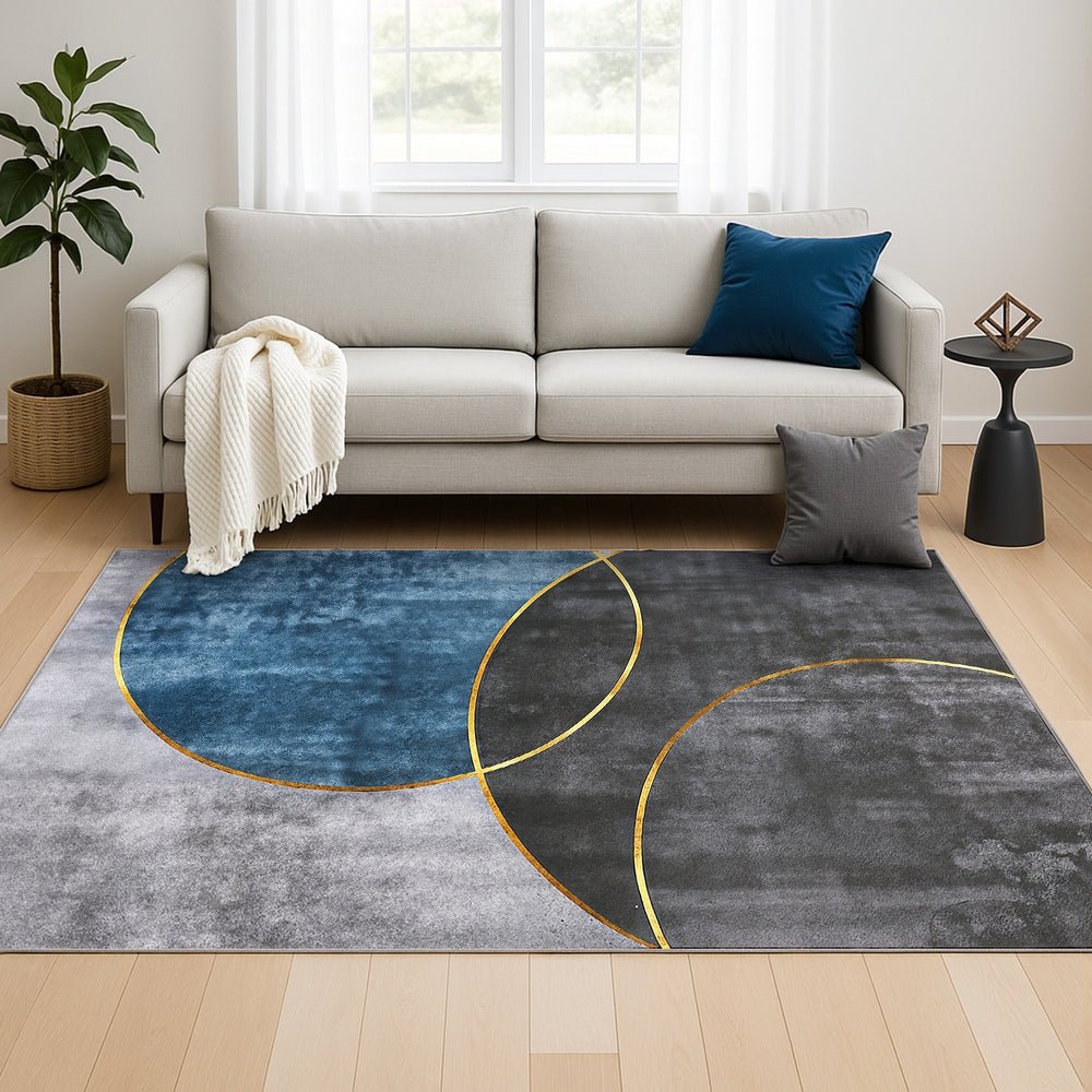 Washable Floor Rug 160X230cm Large Geometric Area Rug Modern Floor Carpet - Home & Garden > Rugs > Floor Rugs - Rivercity House & Home Co. (ABN 18 642 972 209) - Affordable Modern Furniture Australia