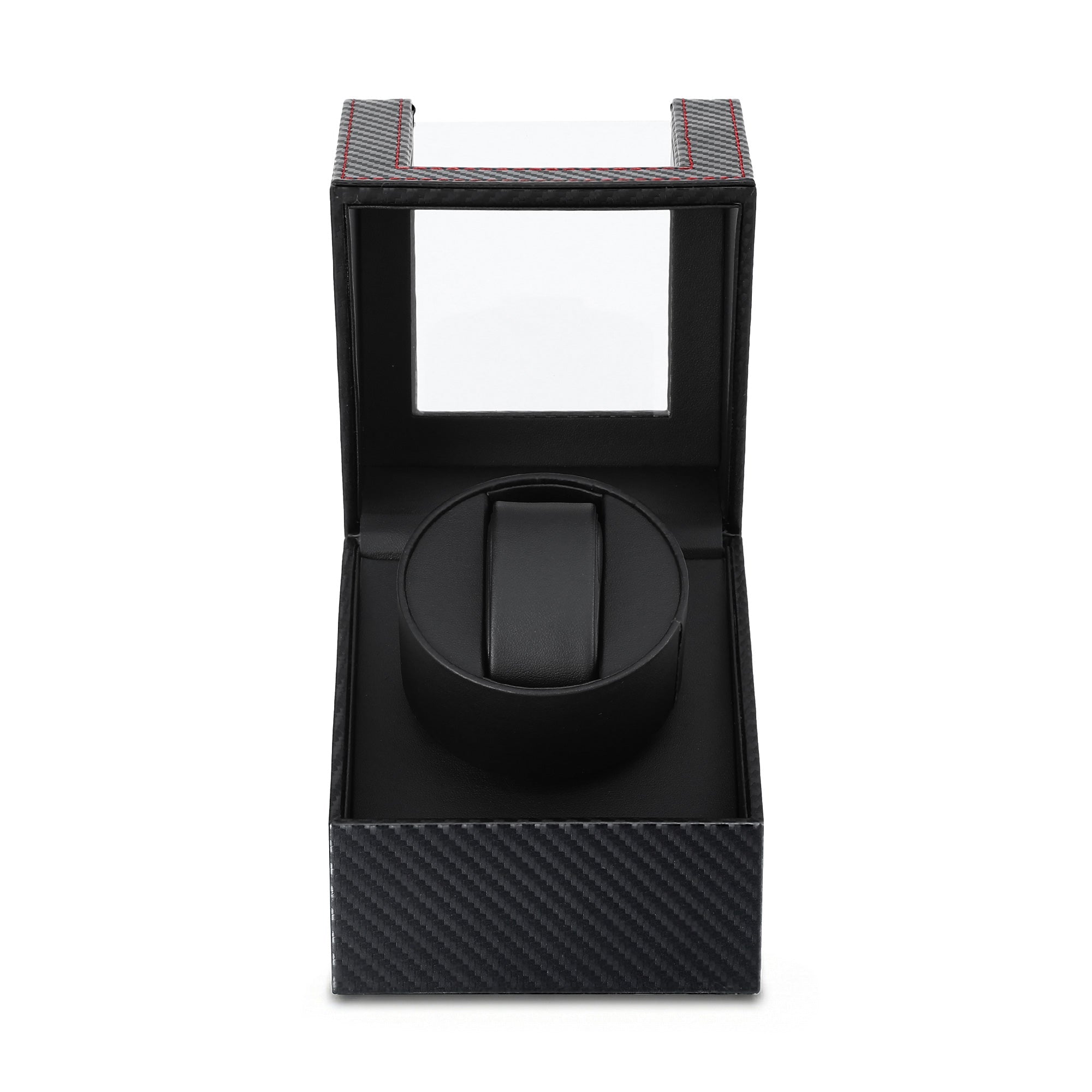 Watch Winder Box Automatic Single Quiet Carbon Fibre Black - Fashion > Men's Fashion > Men's Accessories - Rivercity House & Home Co. (ABN 18 642 972 209) - Affordable Modern Furniture Australia