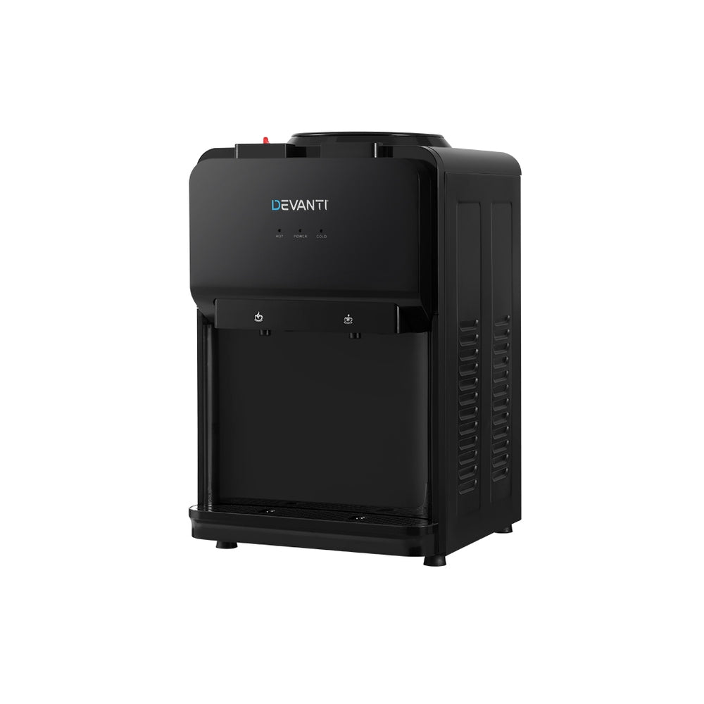 Water Cooler Dispenser Bench Top Black - Appliances > Kitchen Appliances > Water Dispensers - Rivercity House & Home Co. (ABN 18 642 972 209) - Affordable Modern Furniture Australia