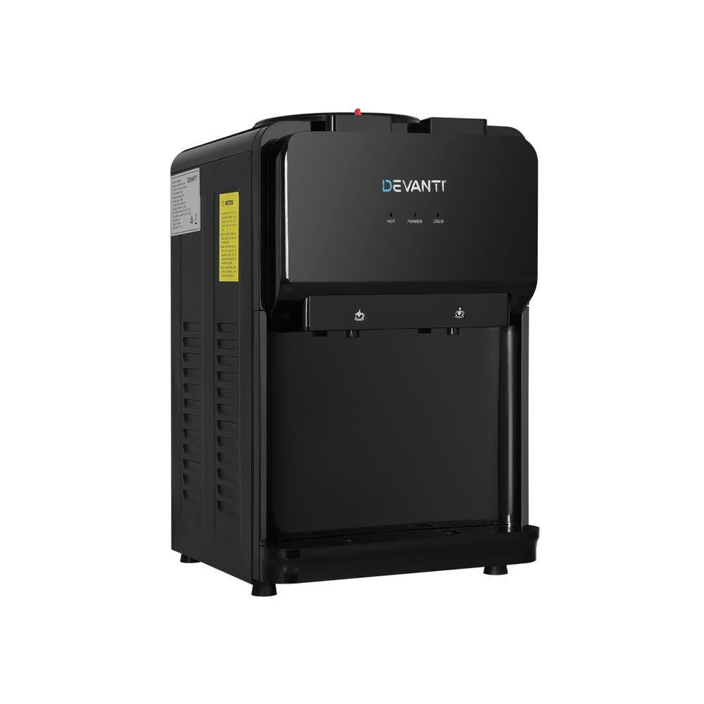 Water Cooler Dispenser Bench Top Black - Appliances > Kitchen Appliances > Water Dispensers - Rivercity House & Home Co. (ABN 18 642 972 209) - Affordable Modern Furniture Australia