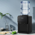 Bench Top Water Cooler Dispenser with Hot & Cold Taps - Black