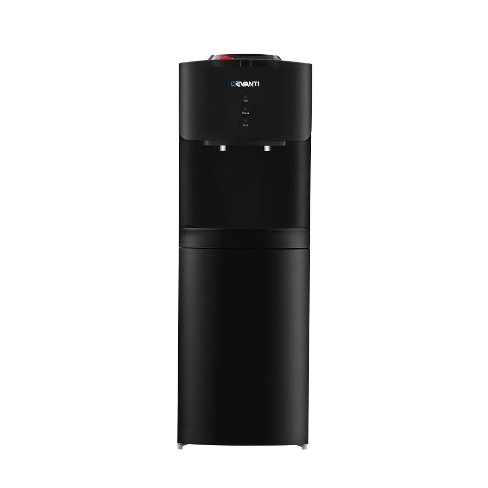 Water Cooler Dispenser Stand Black - Appliances > Kitchen Appliances > Water Dispensers - Rivercity House & Home Co. (ABN 18 642 972 209) - Affordable Modern Furniture Australia