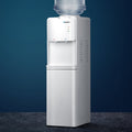 Water Cooler Dispenser Stand with Hot & Cold Taps - White